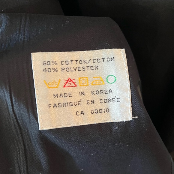 Vintage 80’s Yves Saint Laurent Trench Coat sz 40 - Picture 8 of 10